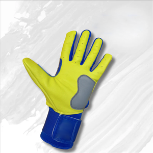 Gants de frappe de baseball respirants antidérapants sangle manchette cuir de vachette conception unique gants de frappe de baseball - Product Image 4