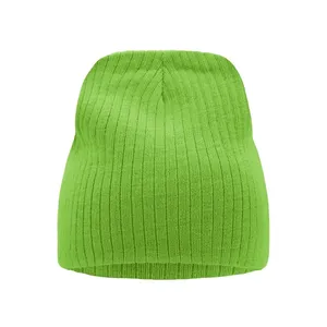 Casquette en tricot côtelé personnalisée pour la promotion de produits - Product Image 4