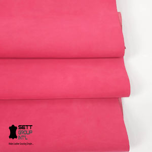 Cuero Auténtico OEM de Vaca, Color Rosa, Suave, de 0.7-1.5MM, Material Premium para Manualidades, Zapatos, Cinturones, Sofás, en Bangladesh - Product Image 1