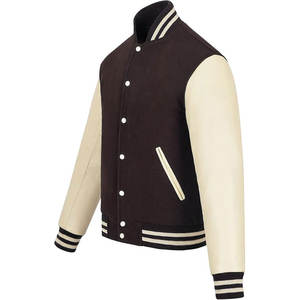 Chaquetas Varsity Letterman de Talla Grande para Hombre, Bordado Personalizado, Color Personalizado, Ropa de Invierno, Chaquetas de Béisbol Impermeables y Transpirables - Product Image 2