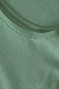 T-shirt uni à manches courtes pour femme, couleur unie, écologique, 100% coton, personnalisable, toutes saisons - Product Image 4