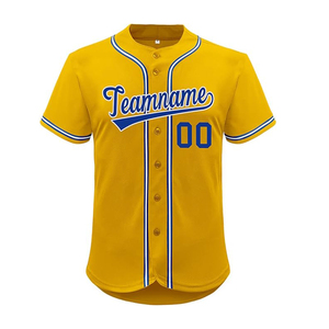 Camiseta de Béisbol Personalizada para Hombre, 100% Poliéster, Impresión Digital, Cuello en V, Estilo Retro, Nombre del Equipo Personalizado, Marca, Tejido Transpirable - Product Image 4