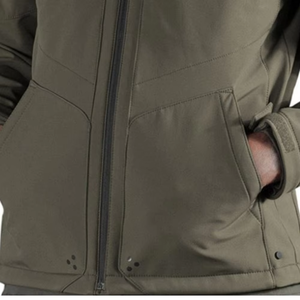 Custom Printed <b>Men's</b> 100% Polyester Stand Bomber <b>Jacket</b> Street Style New Winter Waterproof Windproof <b>Lightweight</b> Breathable - Product Image 4