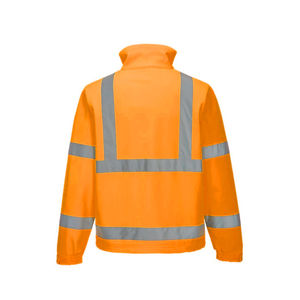 Ropa DE SEGURIDAD reflectante Chaquetas Softshell Tela de poliéster personalizada Hecho Hombres Chaquetas Softshell con logotipo personalizado Precio razonable OEM - Product Image 3