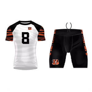 Uniformes de Fútbol 7v7 de Alta Calidad con Logotipo Personalizado, Impresión Serigráfica, Secado Rápido y Transpirable, Colores Personalizados - Product Image 1