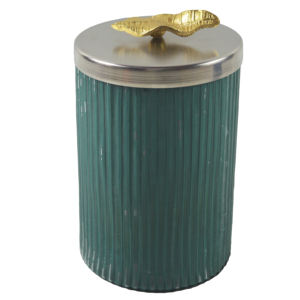 Bougeoir en pot de cire en verre design moderne Meilleur bougeoir en bois pour décoration d'hôtel et de maison Décoration en verre de haute qualité - Product Image 3