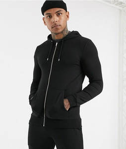 Custom Gym Slim Fit Cotton Fleece Sports Chándal para hombres XXL Casual Winter Running Wear con el logotipo impreso - Product Image 3