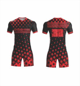 ชุดเสื้อฟุตบอลระบายอากาศได้ดีชุดเสื้อฟุตบอลแบบระเหิดออกแบบได้ตามต้องการชื่อ - Product Image 2