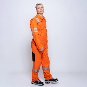 Venta caliente Overol DE SEGURIDAD Alta visibilidad Seguridad DE LA CONSTRUCCIÓN Hi Vis Overol DE SEGURIDAD reflectante - Product Image 6