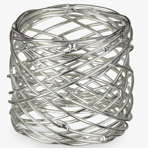 Anneaux de serviette en fil métallique nid - Product Image 1