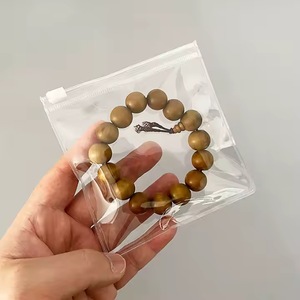 ถุงพลาสติกพีวีซีซิปล็อกกันฝุ่นขนาดเล็กบรรจุเครื่องสำอางและเครื่องประดับกำหนดโลโก้ได้เอง - Product Image 3