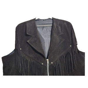 Chalecos de cuero de vaquera de diseño más nuevo de Material suave a precio de fábrica de calidad superior - Product Image 3