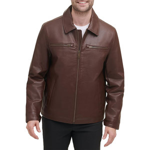 Men <b>Leather</b> Men's Vintage <b>Winter</b> <b>Leather</b> <b>jacket</b> for men - Product Image 4