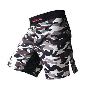 กางเกงขาสั้น MMA สำหรับผู้ชายกางเกงขาสั้นเอวสูงออกแบบได้ตามต้องการ - Product Image 5