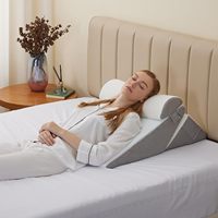 Ortho pä disches Keilkissen-Set Verstellbarer Bettkeil zur Linderung von saurem Reflux und Rückens ch merzen