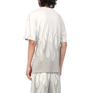2025 Summer Fashion Casual Fitness <b>Set</b> for Men Wholesale Short Sleeve Tshirt and Shorts Two Pieces Tracksuit for Autumn Season - Product Image 3