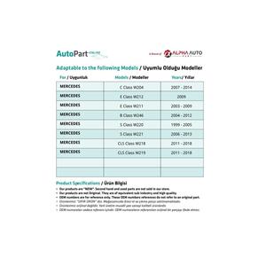 ปลายท่อระบายสำหรับ W218คลาส Mercedes CLS w219 - Product Image 4