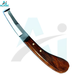 ALMAC Instruments chirurgicaux vétérinaires Instrument planétaire en acier inoxydable Couteau à sabot de maréchal-ferrant pour chevaux bovins CE ISO approuvé - Product Image 5