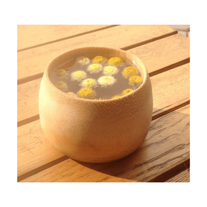 Taza de agua de bambú natural y orgánico de alta calidad del fabricante con logotipo láser hecho en Vietnam - Product Image 1