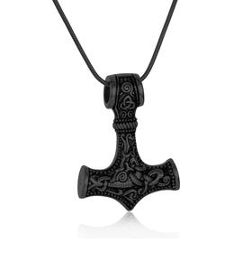 Norse Viking Thor marteau urne pour cendres urne bijoux pour cendres humaines pour femmes coeur crémation collier pour cendres taille personnalisée - Product Image 1