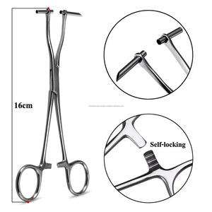 Pince manuelle pour septum en acier inoxydable de qualité chirurgicale, réutilisable, outil de piercing corporel professionnel, certifié CE, classe ISO13485 - Product Image 2