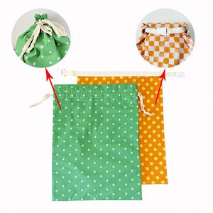 <span class=keywords><strong>Bolsas</strong></span> de compras de pan caseras con tapa de cuenco para <span class=keywords><strong>almacenar</strong></span> y exhibir pan recién horneado - Product Image 2