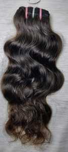 Extensions de cheveux humains vierges Remy non traités de haute qualité, vague profonde lâche, trame naturelle, prix bas, exportateur indien de CHEVEUX - Product Image 3
