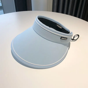 Chapeau en velours côtelé non structuré blanc chapeau visière chapeau ajusté marque Designer Style de luxe équipé de Logo personnalisé du Vietnam - Product Image 3