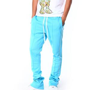 Pantalon de survêtement ample et décontracté pour hommes 100% coton de haute qualité pantalon de jogging en éponge française logo personnalisé léger en détresse - Product Image 1