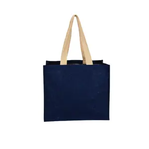 Fashionable Custom Printed Tote Bags Made Of Natural Jute Reusable And Fast Delivery