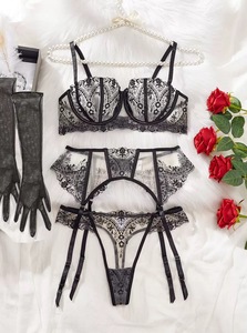 تخفيضات كبيرة مجموعة خادمة مثير الملابس الداخلية مصنع أفضل بيع الملابس الداخلية الجنس - Product Image 5