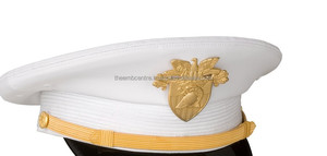 หมวกแก๊ปปักด้วยมือสีเงินหมวกชุดเดรสหมวกพรีเมี่ยมผลิตในปากีสถาน - Product Image 5