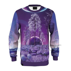 Ropa de calle para hombre, sudaderas con capucha de invierno sólidas, sudadera personalizada, cuello redondo, jersey de manga larga de gran tamaño, Top polar, fabricante OEM - Product Image 6