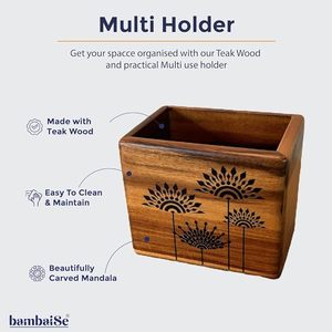 Lightweight Wooden Printed <b>Utensil</b> <b>Holder</b> Low Price Stand for Spoons and Spatulas Affordable Wooden Printed <b>Utensil</b> <b>Holder</b> - Product Image 6