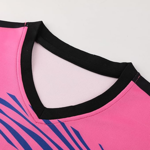 ชุดเสื้อฟุตบอลผ้าโพลีเอสเตอร์แบบ100% ชุดยูนิฟอร์มฟุตบอลแห้งเร็ว - Product Image 2