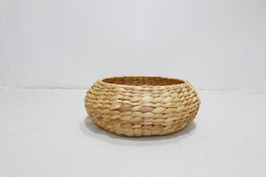 Artex Dong Thap usine fait à la main minimaliste multifonction unique jacinthe d'eau panier cadre en fer riz noix armure couleur naturelle - Product Image 4