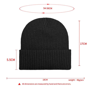 Bonnet personnalisé, design personnalisé pour la promotion de la marque, bonnet en tricot personnalisé OEM, service de vente en gros direct d'usine - Product Image 4