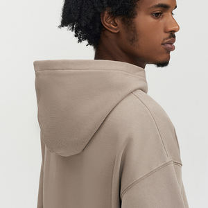 Sudadera con Capucha de Alta Calidad, 100% Algodón, Gruesa, Estilo Holgado con Hombros Caídos, 400GSM 450GSM, para Estilo Urbano - Product Image 2