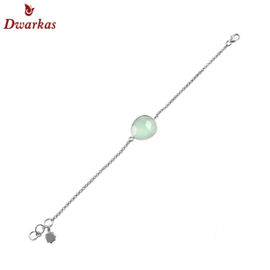 Best-Selling Women's 925 Sterling <b>Silver</b> Adjustable <b>Bracelet</b> with Labradorite Stone Featuring Diamond Pearl Main Stones Gifts - Product Image 3