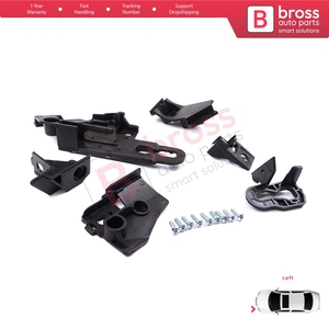 ชุดแท็บยึดซ่อมโครงยึดไฟหน้า BHL563-1 ด้านซ้าย สำหรับ Leon MK4 KL1 KL8 ปี 2020 ขึ้นไป 5FA998225 - Product Image 4