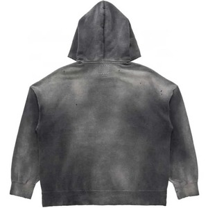 Sudadera con capucha de moda para hombre, fabricante profesional, el mejor diseño, lavado ácido, corte perfecto, 100% algodón personalizado - Product Image 2