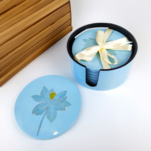 Anillos para Servilletas y Posavasos de Lacado Hechos a Mano en Vietnam, Material Natural Tradicional, Artesanía Ecológica, Artesanías de Vietnam - Product Image 5