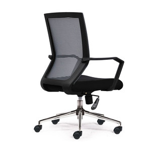 Silla Elevadora HOM1012-01, Silla de Oficina Minimalista con Base Giratoria, Reposacabezas Ajustable, Plegable para el Hogar o Taller, Fabricada con Espuma, Tela y PU - Product Image 2