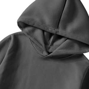 Sudaderas con capucha para hombre, informal, de color sólido, con capucha, camisa de manga larga para hombre, cómodas sudaderas con capucha de lana para hombre, Sudadera con capucha Lisa suelta - Product Image 2