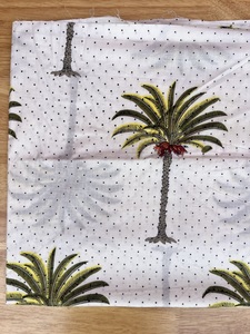 Venta al por mayor de tela estampada con bloque de mano de algodón artesanía de costura para prendas, bolsos y ropa de cama para el hogar Accesorios de decoración tela - Product Image 3