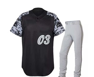 Ensembles d'uniformes de baseball pour hommes de la meilleure qualité Vêtements de sport respirants à chaud Prix raisonnable Poids léger - Product Image 1