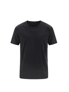 Vente en gros – T-shirt décontracté 100 % coton tricoté, brodé, uni, avec logo personnalisé, respirant, à manches courtes, séchage rapide, écologique, pour la gym - Product Image 5