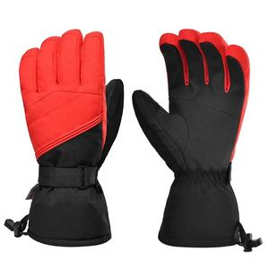 Los mejores guantes de esquí de cuero para hombres y mujeres, guantes cálidos de invierno Thinsulate para snowboard y motos de nieve con compatibilidad con pantalla táctil - Product Image 2