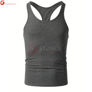 Vente chaude Nouveau Design Hommes Débardeur Sans Manches Plus La Taille Unisexe Respirant Polyester/Coton Gym Sport Débardeur - Product Image 1