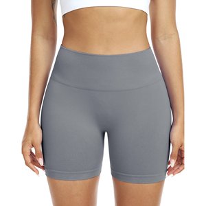 Ropa deportiva Entrenamiento Fitness Pantalones cortos de mujer Cintura elástica Yoga Biker Sweat Shorts Seamless Women Scrunch Butt Shorts para mujer - Product Image 3